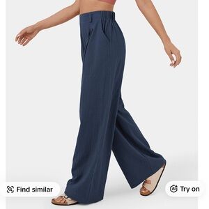 HALARA Deep Blue Relaxed Pants